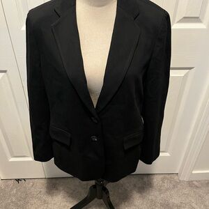 Chicos size 12 Classic Black Blazer
